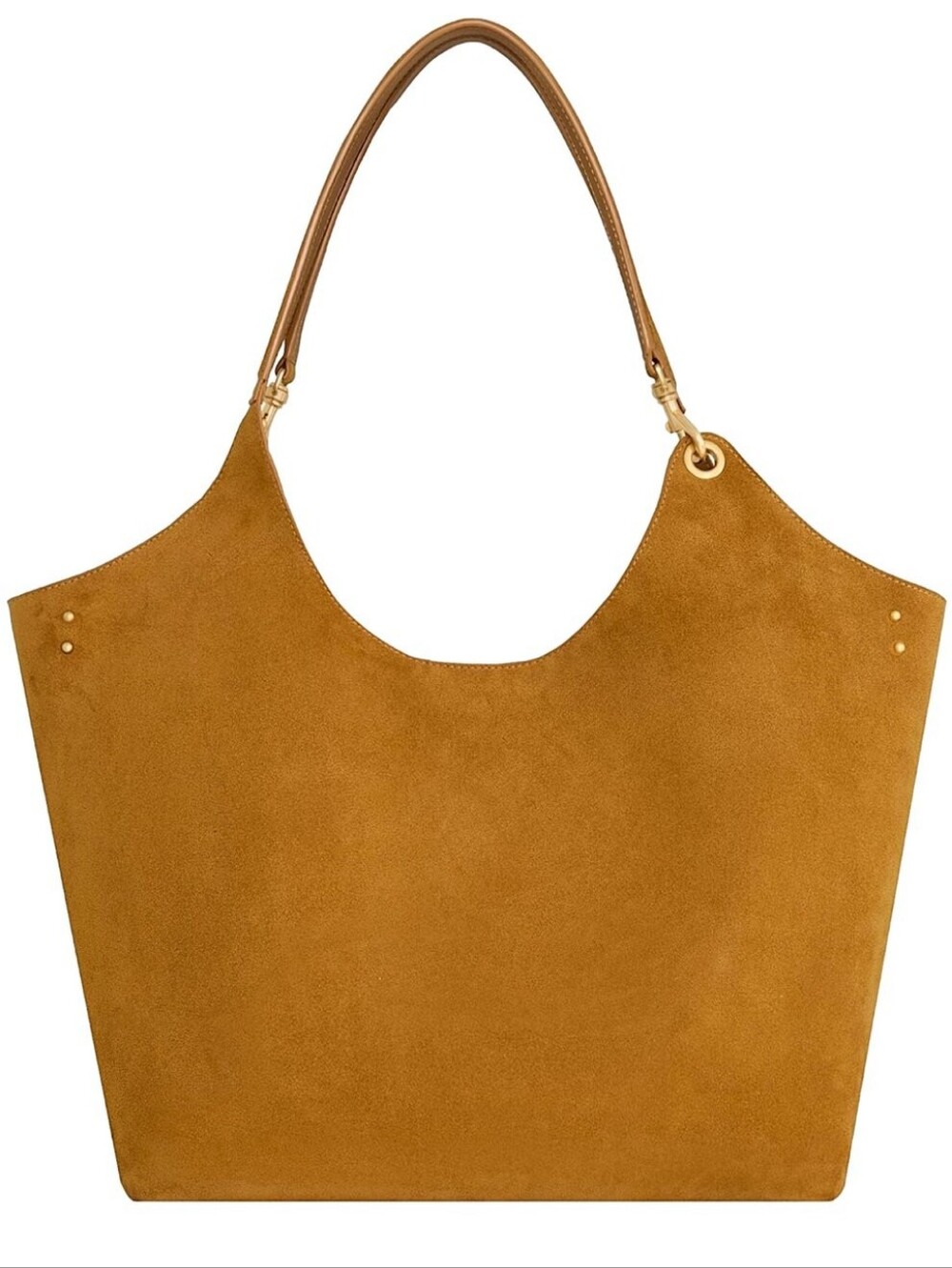 Rebecca Minkoff Perfect Suede Tote Oro Adriano NWT